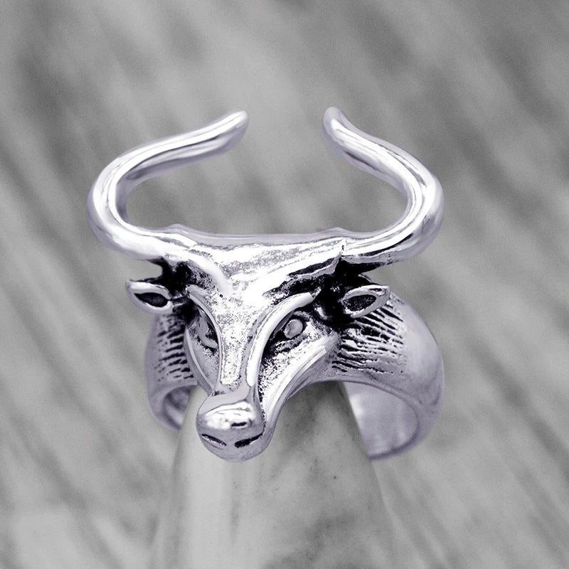 2021 European Retro Punk Spirit Snake & Dragon Ring - Image 13