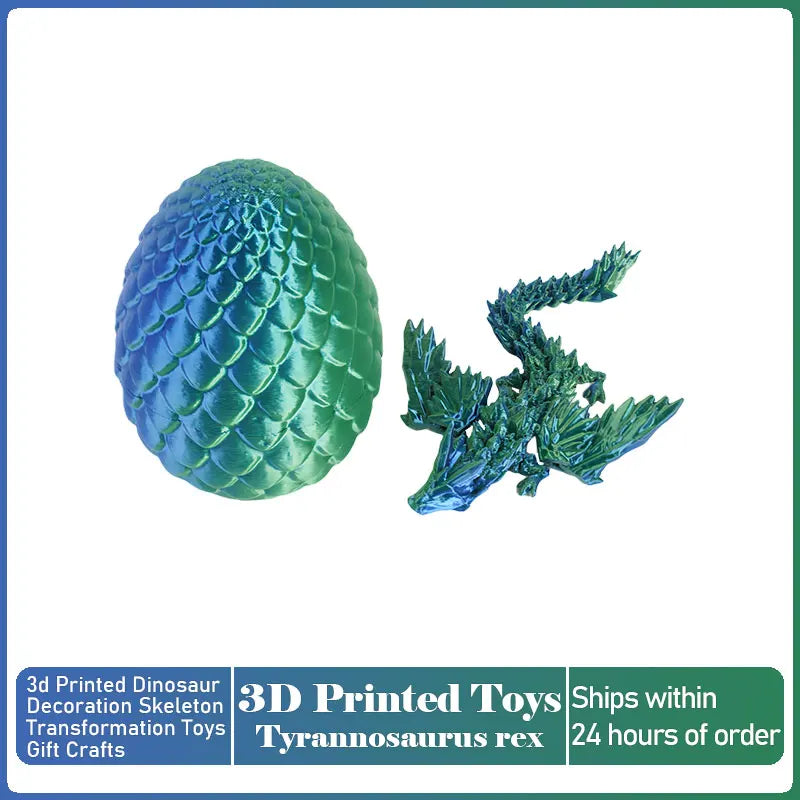 3D Printed Dragon with Movable Wings – Office Desk Accessory & Creative Home Decor - Image 16