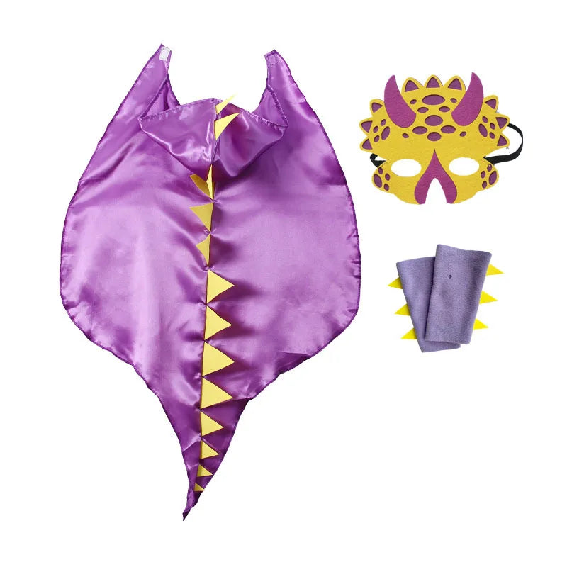 Boys & Girls Dinosaur Cape - Image 9
