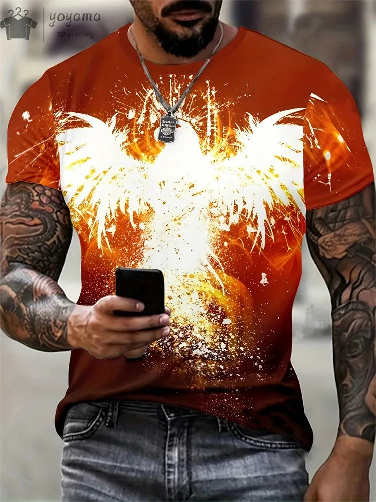 Fashion Personality Men’s T-Shirt - Image 22