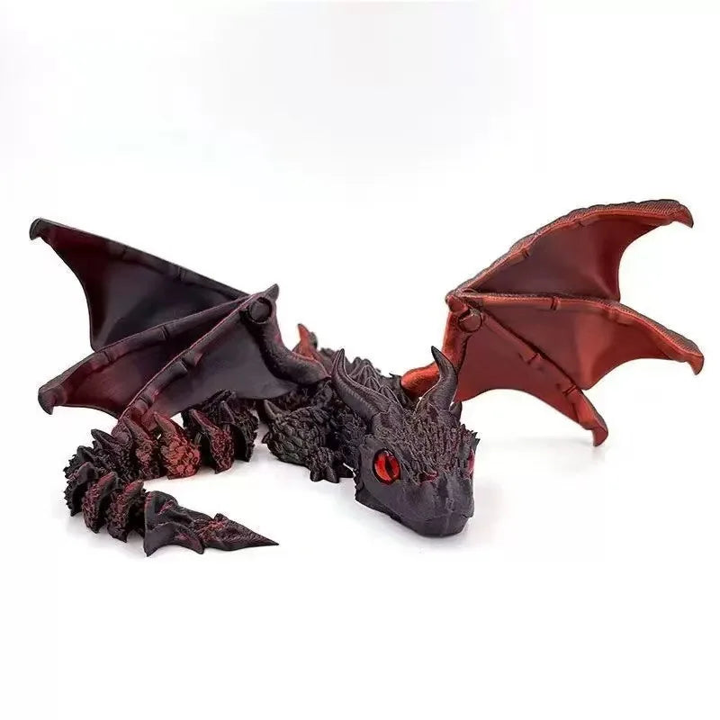 Fashion Home Decor 3D Printed Winged Carriage Dragon - Image 10