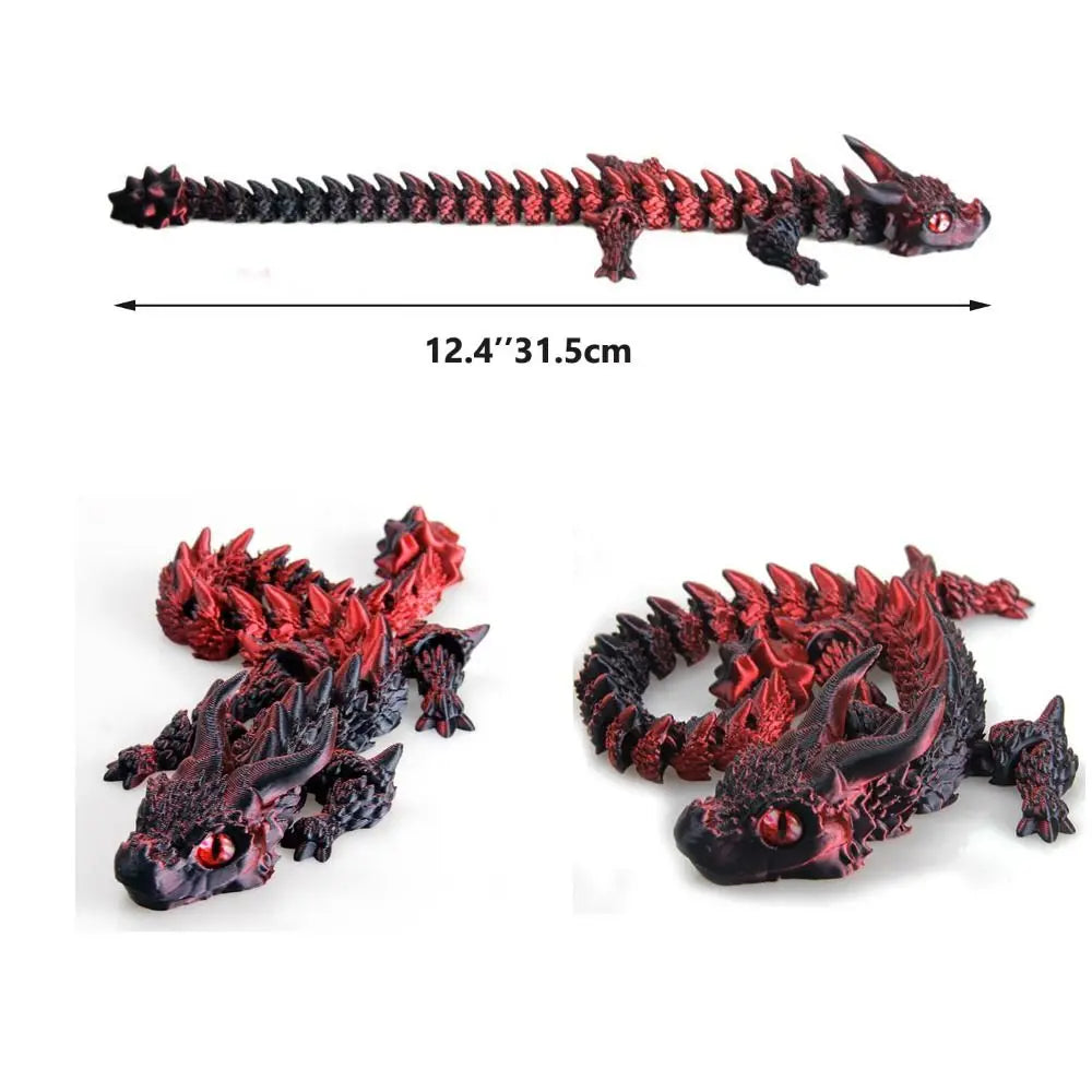 31.5cm 3D Printed Articulated Dragon - Image 6