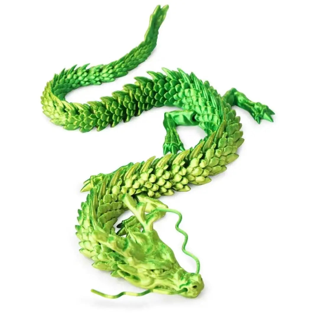 3D Printed Chinese Dragon – 60CM / 45CM / 30CM Model for Desktop Decoration & Office Ornaments - Image 11