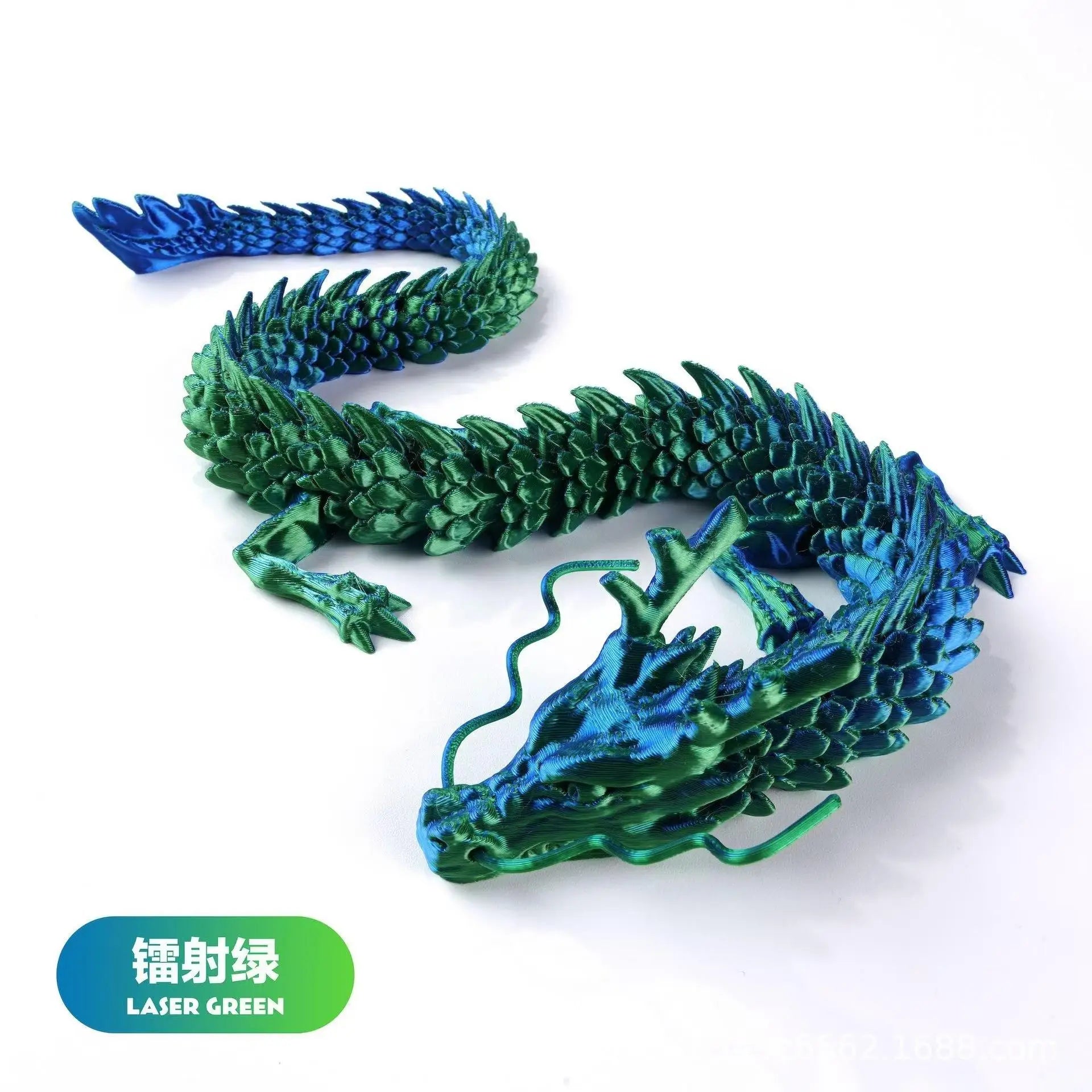 3D Printed Chinese Dragon – 60CM / 45CM / 30CM Model for Desktop Decoration & Office Ornaments - Image 10