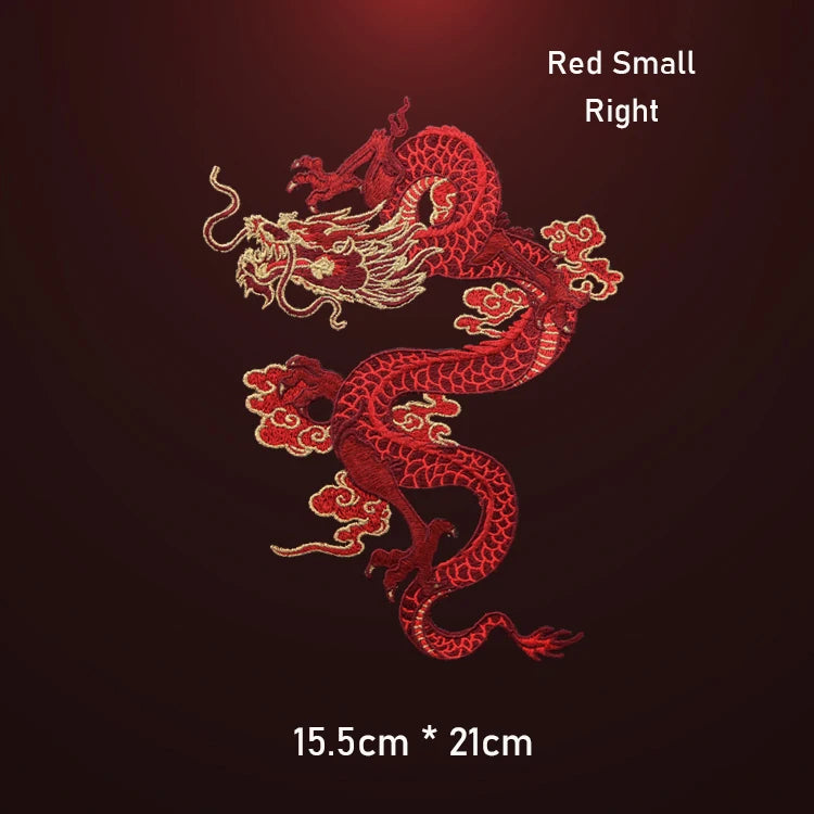 AHYONNIEX High-Quality Large Dragon Patches – DIY Embroidered Sew-On Fabric Stickers for Clothes - Image 12