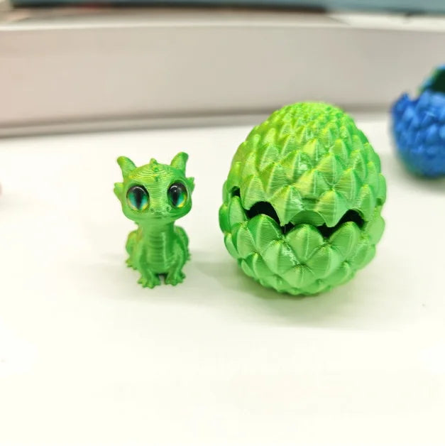 3D Printed Dragon & Egg Set - Image 12