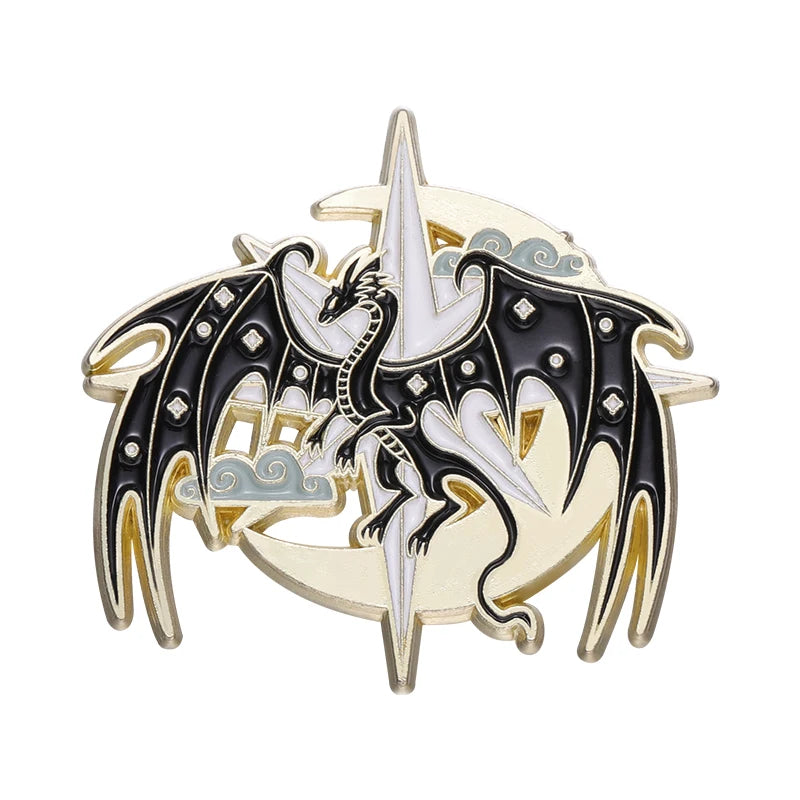 Animals Enamel Pin – Eagle, Dragon & Bird Brooch Badges for Bags, Hats & Gifts - Image 9