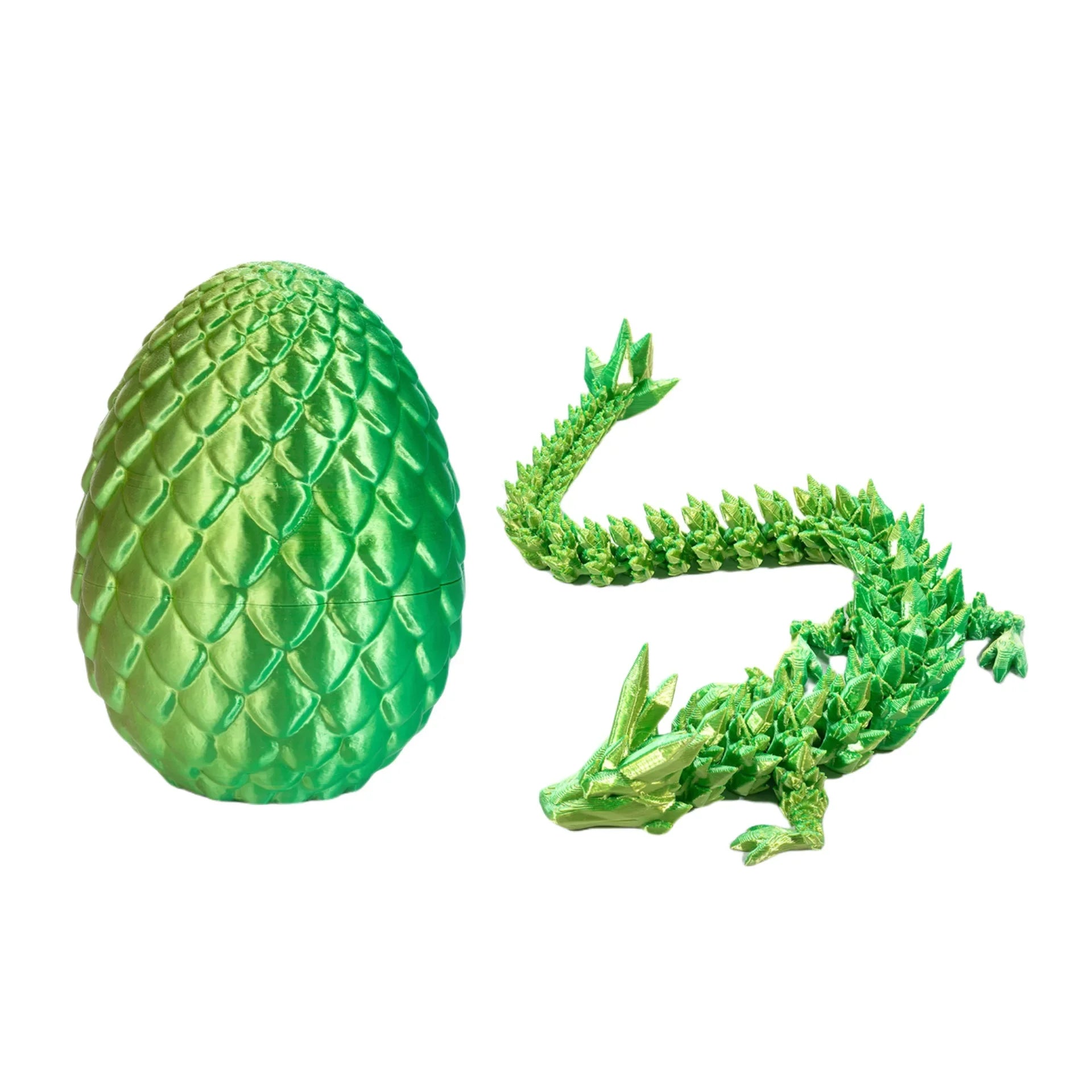 3D Printed Dragon Egg Gift Set – Fully Articulated Crystal Dragon Collectible with Gemstone Ornament | Home Decor Figurine - Image 15