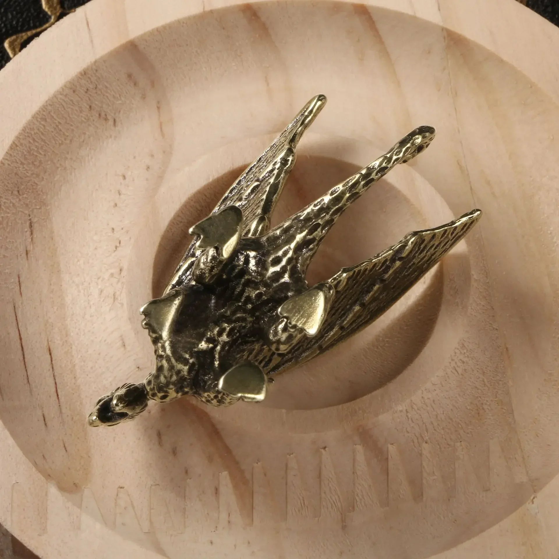 European Style Brass Dragon Desk Decoration - Image 3