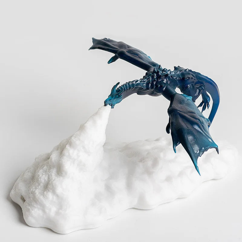 3D Printed Fire & Ice Dragon LED Night Lamp - Image 7