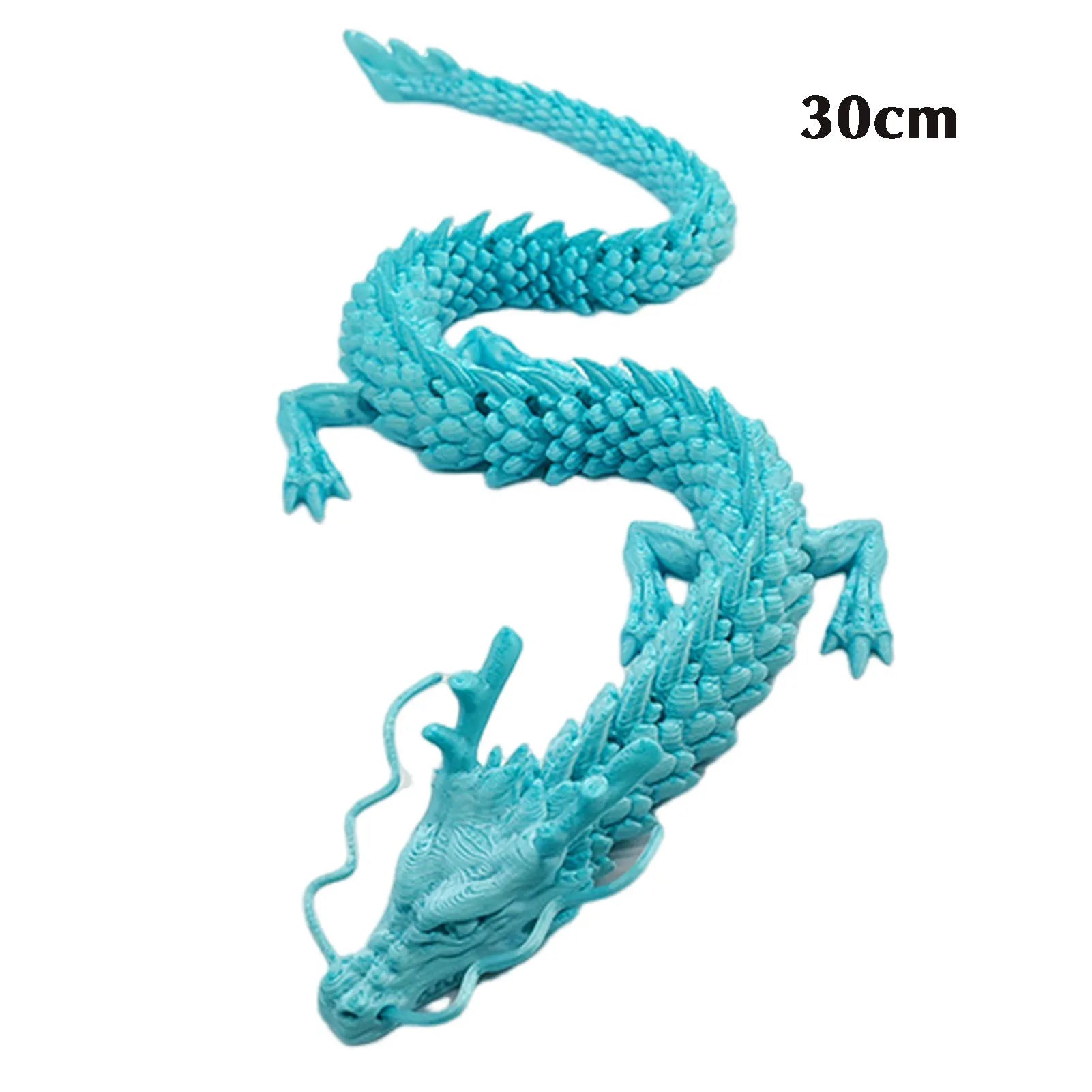 3D Printed Dragon Figures Decor Toy – Multi-Jointed Movable Hand-held Articulated Dragon Ornament - Image 17