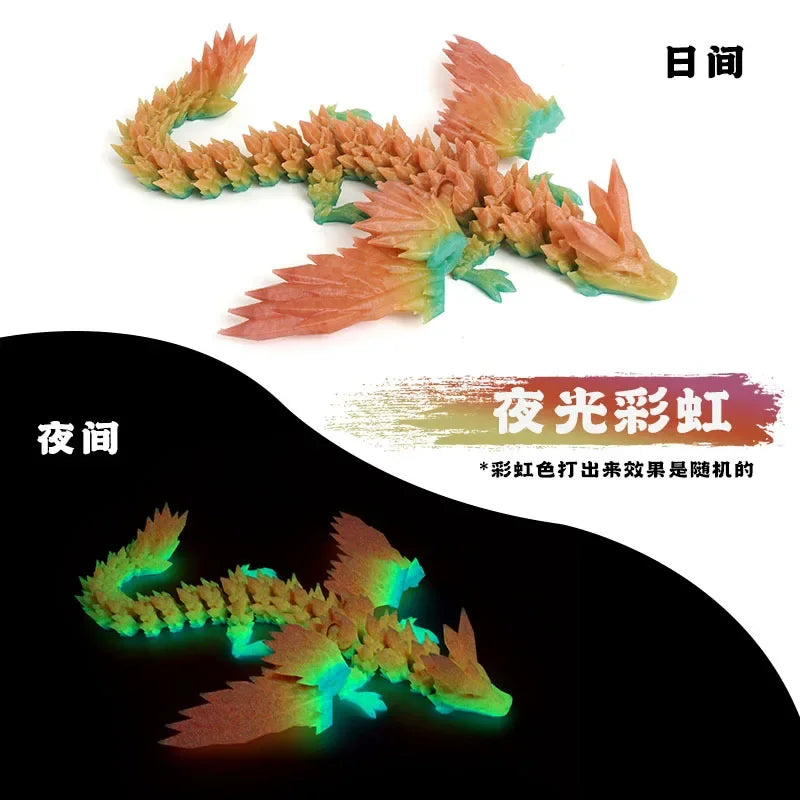 3D Rotatable Articulated Dragon in Egg – Realistic Statue & Kid Gift for Decoration or Play - Image 18