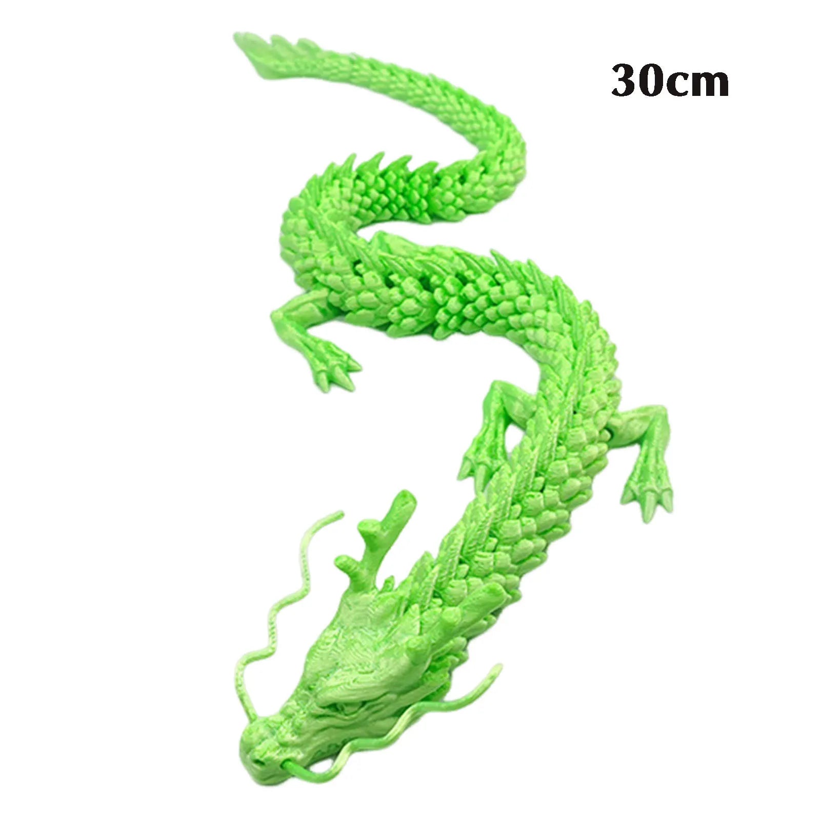 3D Printed Dragon Figures Decor Toy – Multi-Jointed Movable Hand-held Articulated Dragon Ornament - Image 11