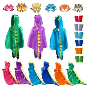 Boys & Girls Dinosaur Cape