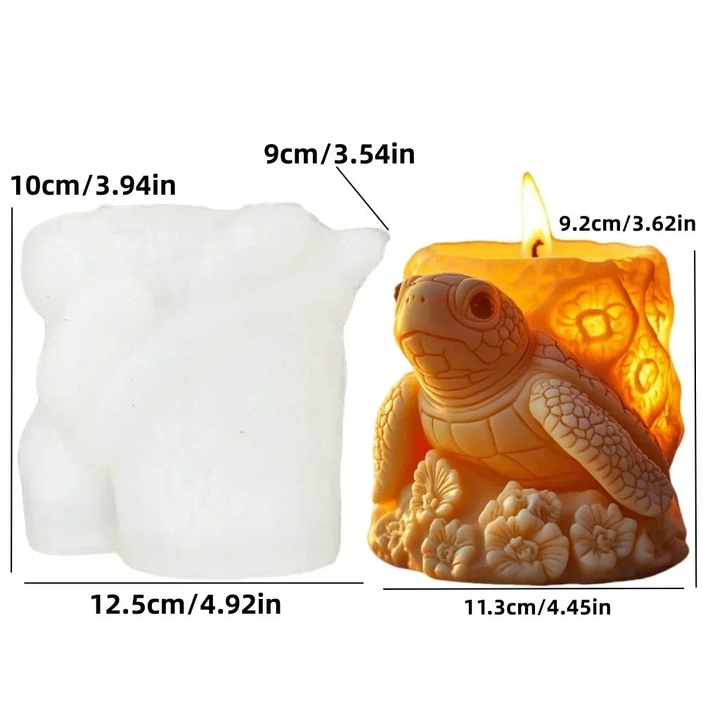 Fire Breathing Dragon Relief Round Sphere Candle Silicone Mold – Flying Dragon Wing Sphere Resin & Gypsum Mold - Image 15
