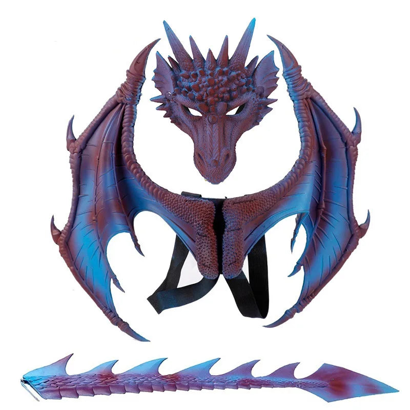 Animal Cospty Dragon Costume Set - Image 4