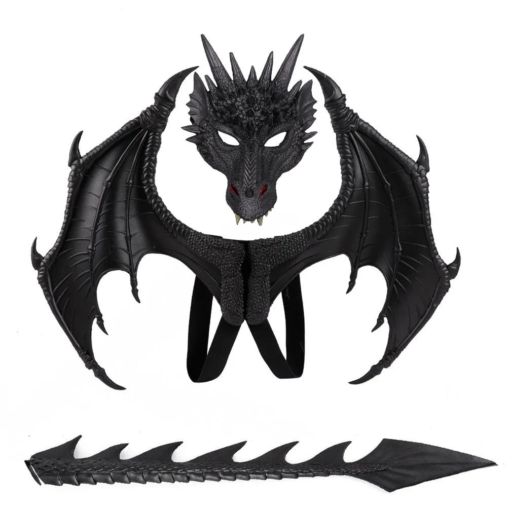 Animal Cospty Dragon Costume Set - Image 5